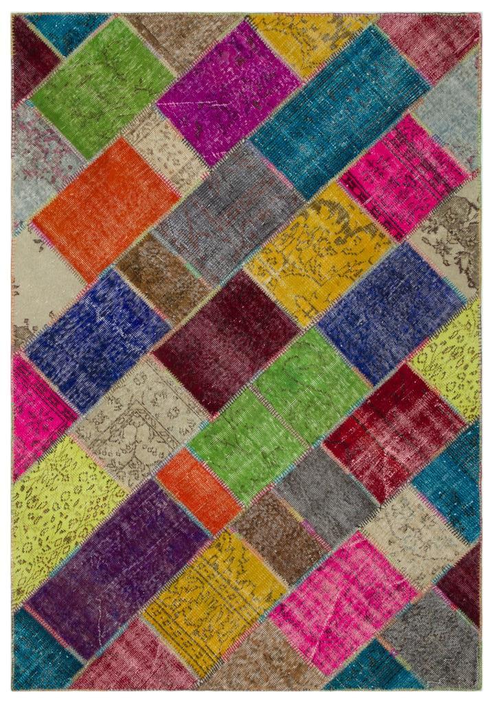 Apex Patchwork Unique Multi Naturel 21605 160 x 233 cm