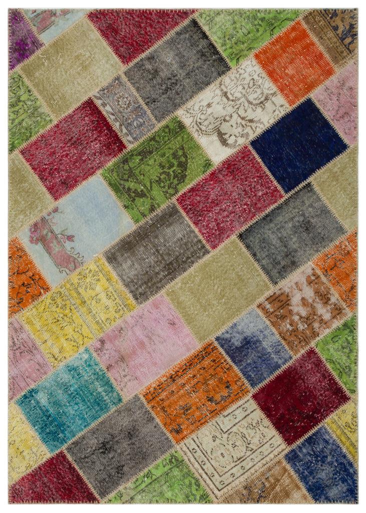 Apex Patchwork Unique Multi Naturel 21613 160 x 233 cm