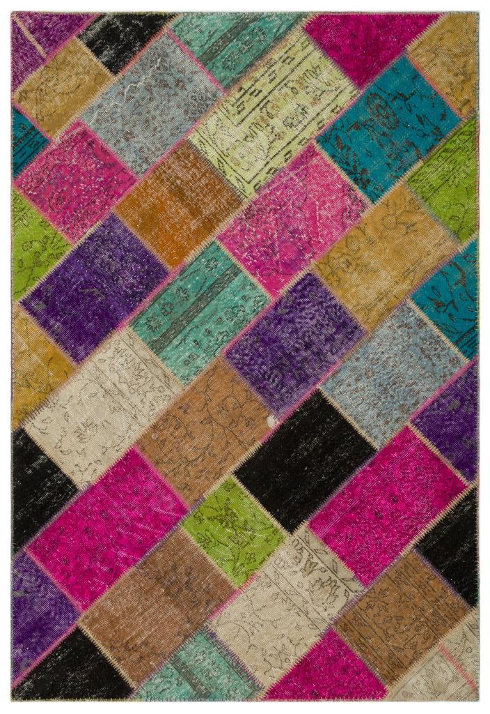 Apex Patchwork Unique Multi Naturel 21615 160 x 233 cm