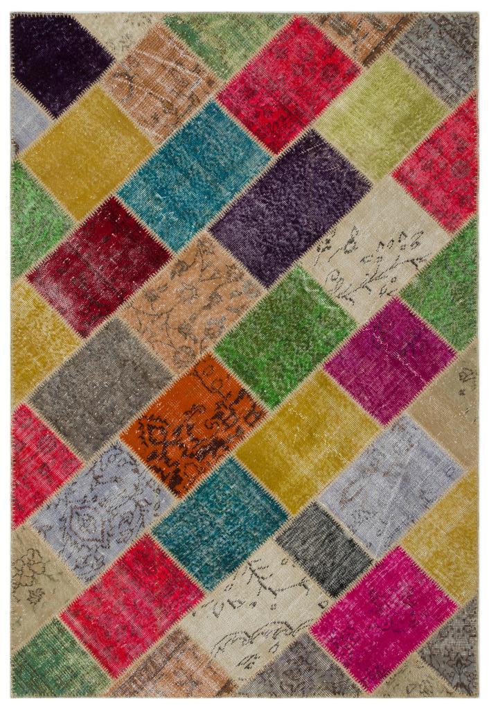 Apex Patchwork Unique Multi Naturel 21618 160 x 233 cm