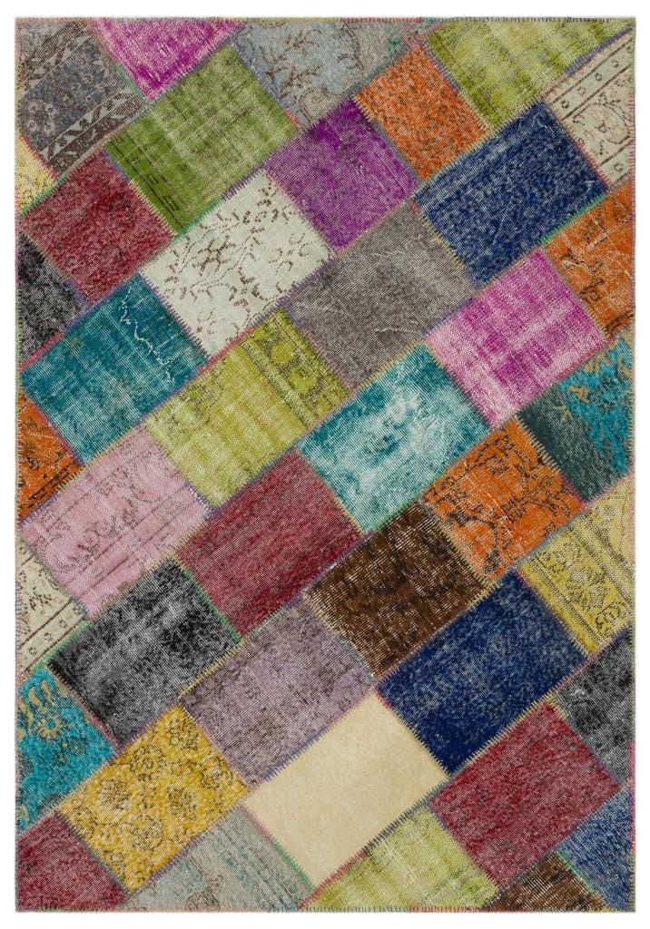 Apex Patchwork Unique Multi Naturel 21626 160 x 233 cm