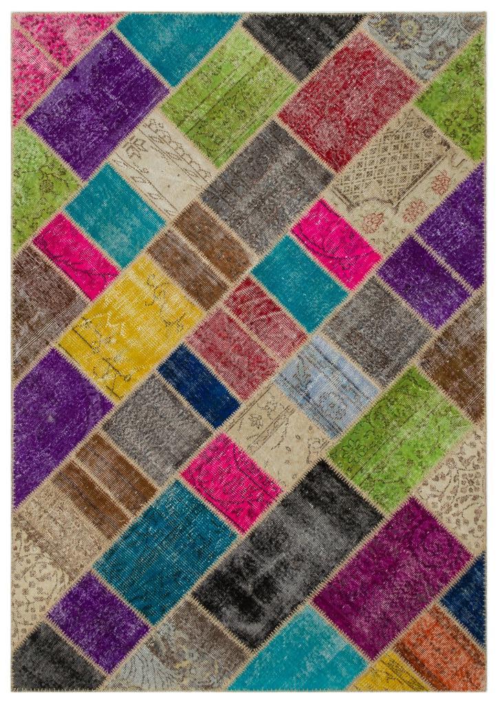 Apex Patchwork Unique Multi Naturel 21628 160 x 233 cm