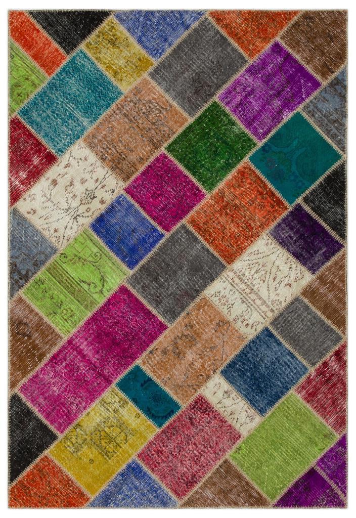 Apex Patchwork Unique Multi Naturel 21640 160 x 233 cm