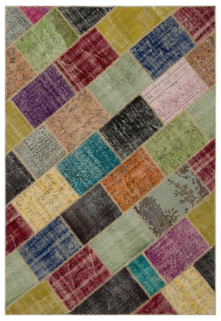 Apex Patchwork Unique Multi Naturel 21643 160 x 233 cm