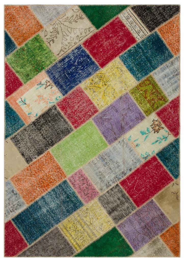 Apex Patchwork Unique Multi Naturel 21655 160 x 233 cm