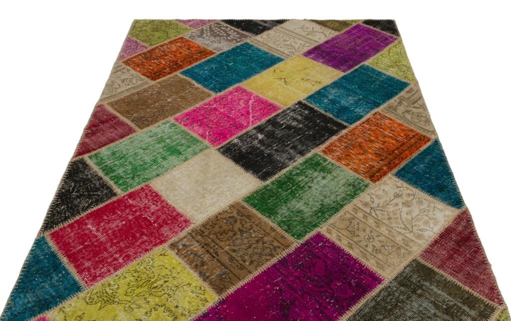 Apex Patchwork Unique Multi Naturel 21657 160 x 233 cm