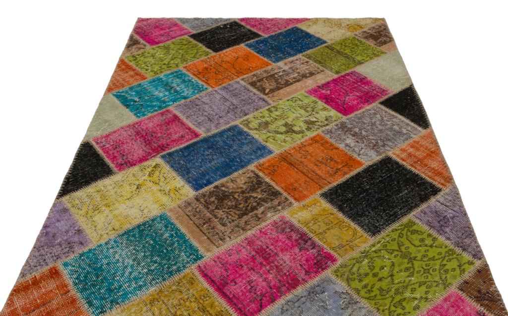 Apex Patchwork Unique Multi Naturel 21659 160 x 233 cm