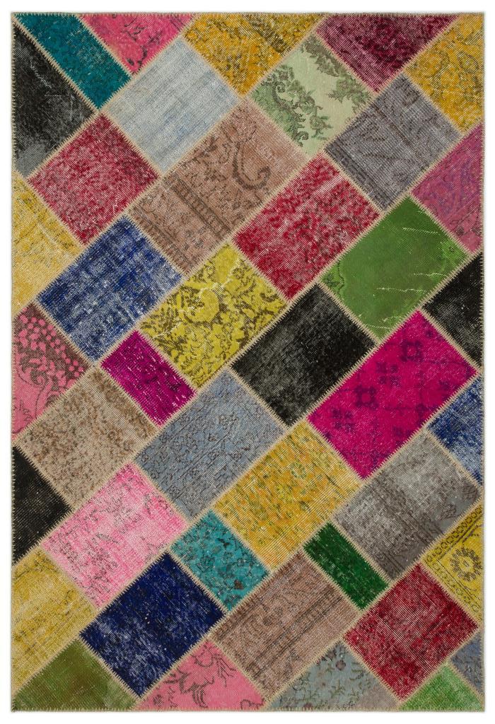 Apex Patchwork Unique Multi Naturel 21660 160 x 233 cm