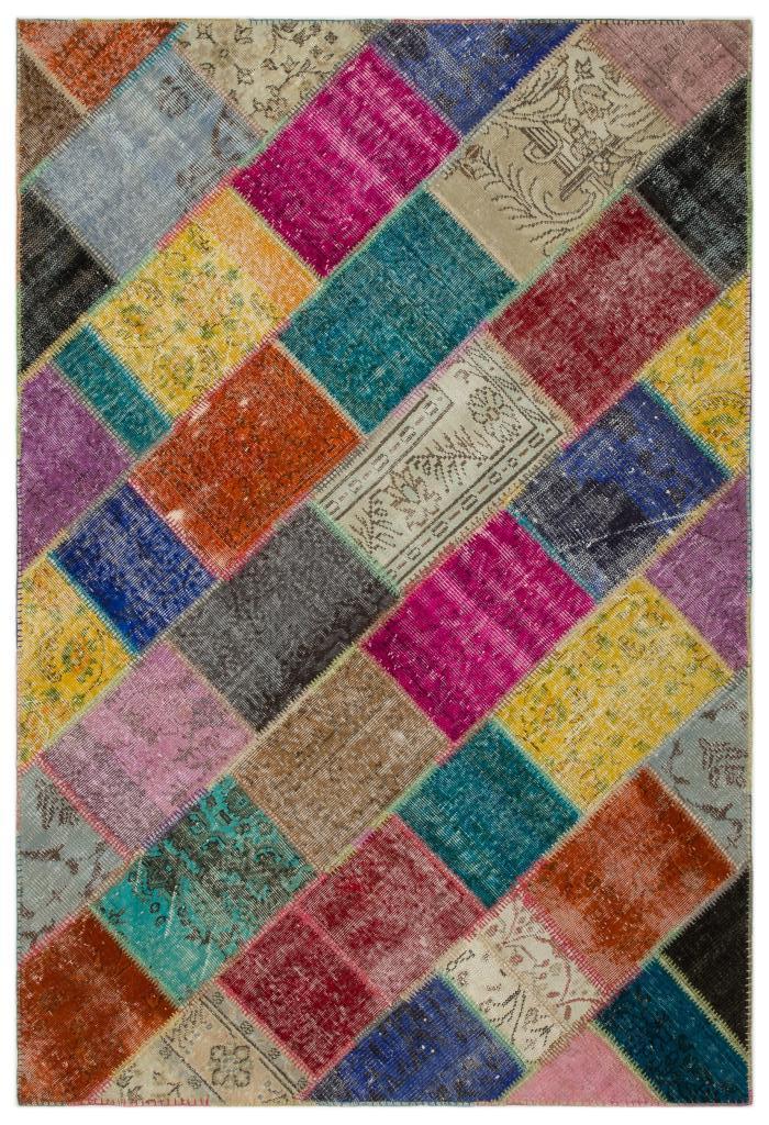 Apex Patchwork Unique Multi Naturel 21664 160 x 233 cm