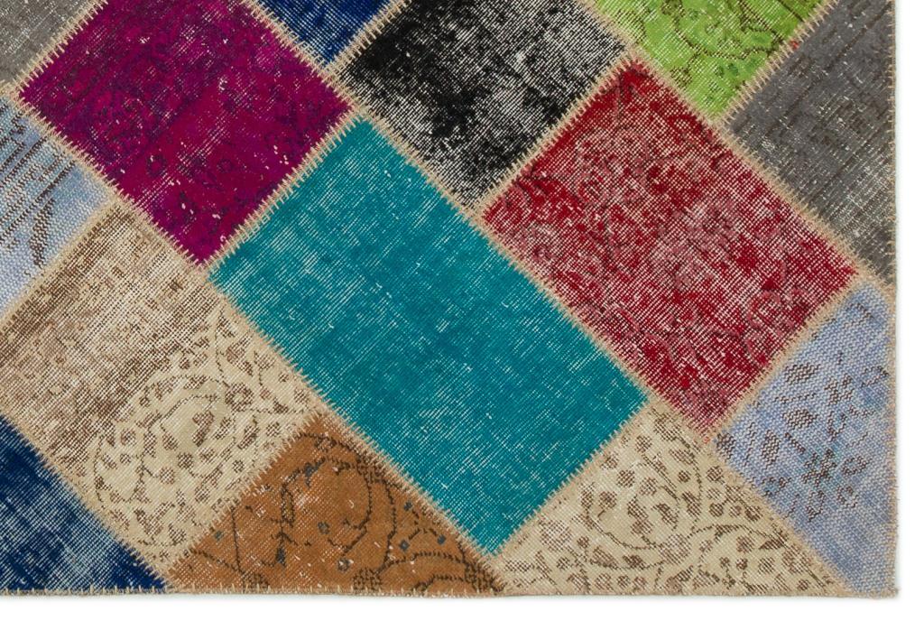 Apex Patchwork Unique Multi Naturel 21667 160 x 233 cm