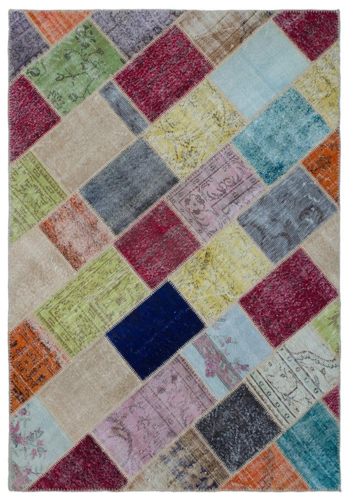 Apex Patchwork Unique Multi Naturel 21951 160 x 230 cm