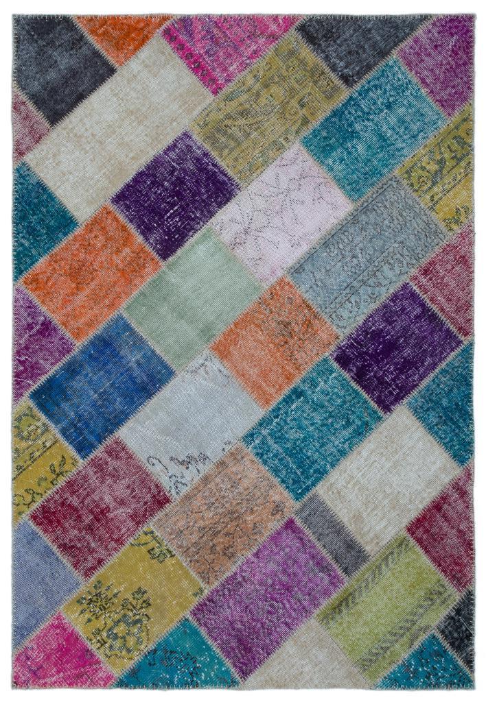 Apex Patchwork Unique Multi Naturel 21954 160 x 230 cm