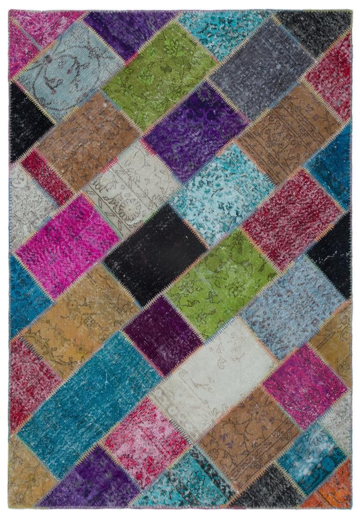 Apex Patchwork Unique Multi Naturel 21959 160 x 230 cm