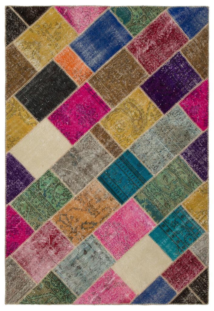 Apex Patchwork Unique Multi Naturel 21987 160 x 230 cm