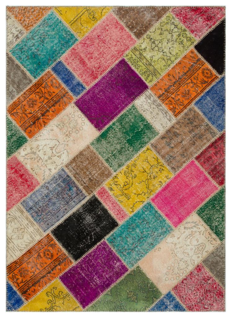 Apex Patchwork Unique Multi Naturel 21990 160 x 230 cm