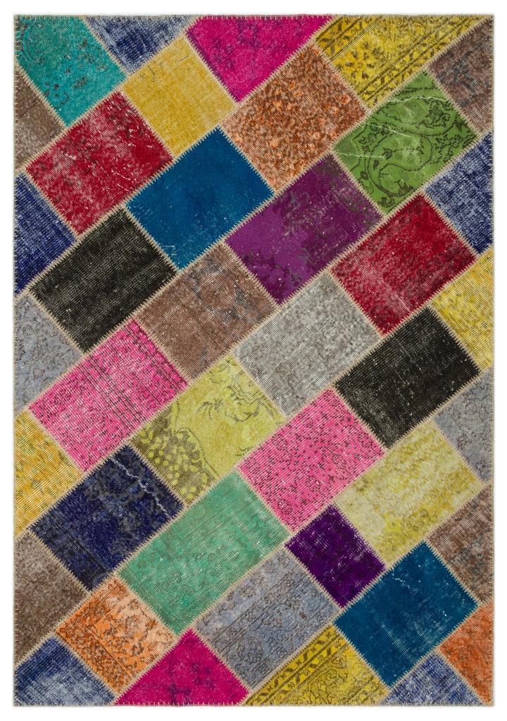 Apex Patchwork Unique Multi Naturel 21992 160 x 230 cm
