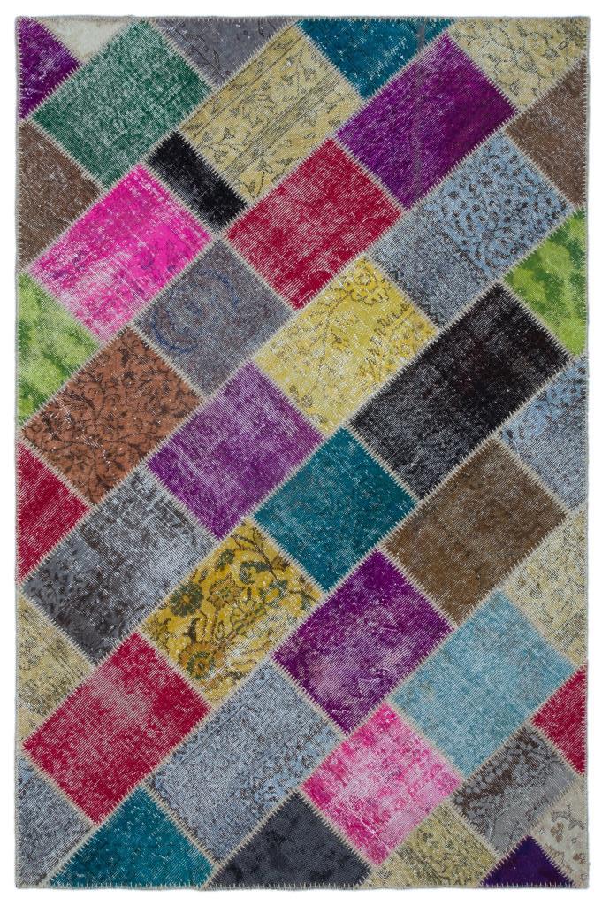 Apex Patchwork Unique Multi Naturel 22005 160 x 230 cm
