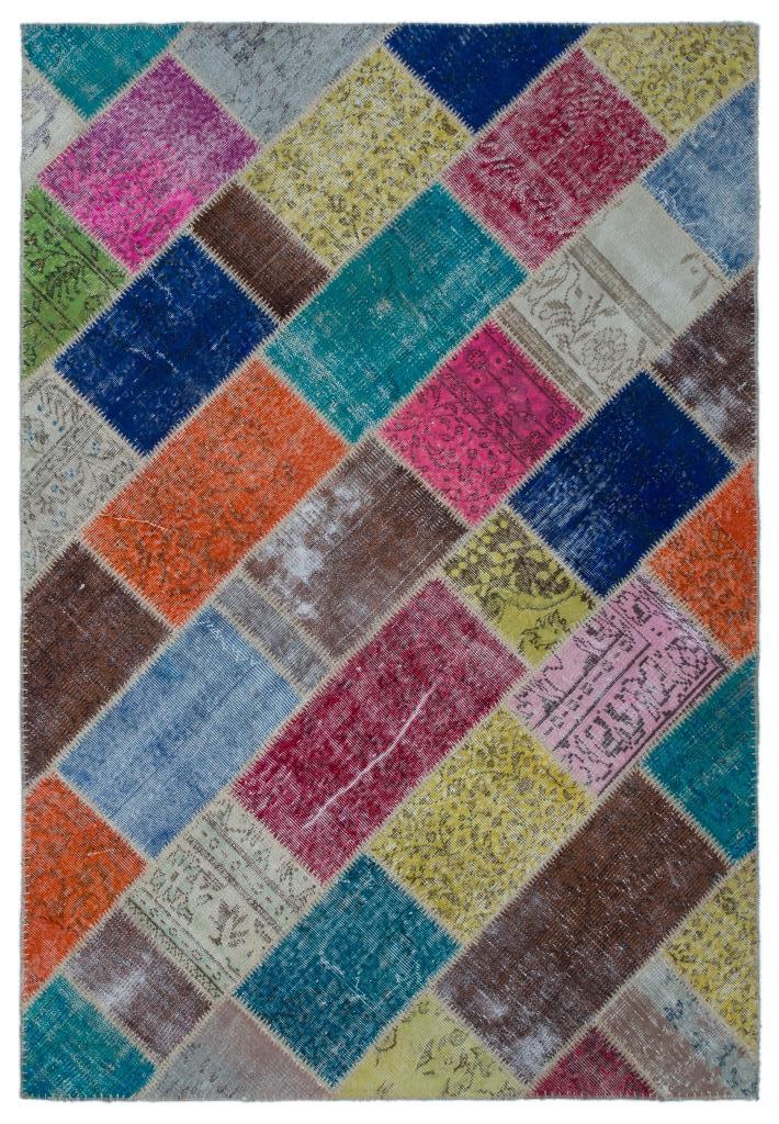 Apex Patchwork Unique Multi Naturel 22011 160 x 230 cm