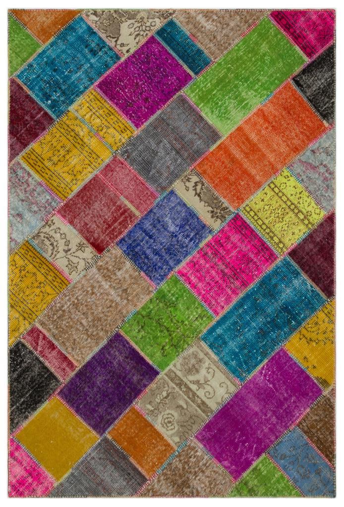 Apex Patchwork Unique Multi Naturel 22035 160 x 230 cm