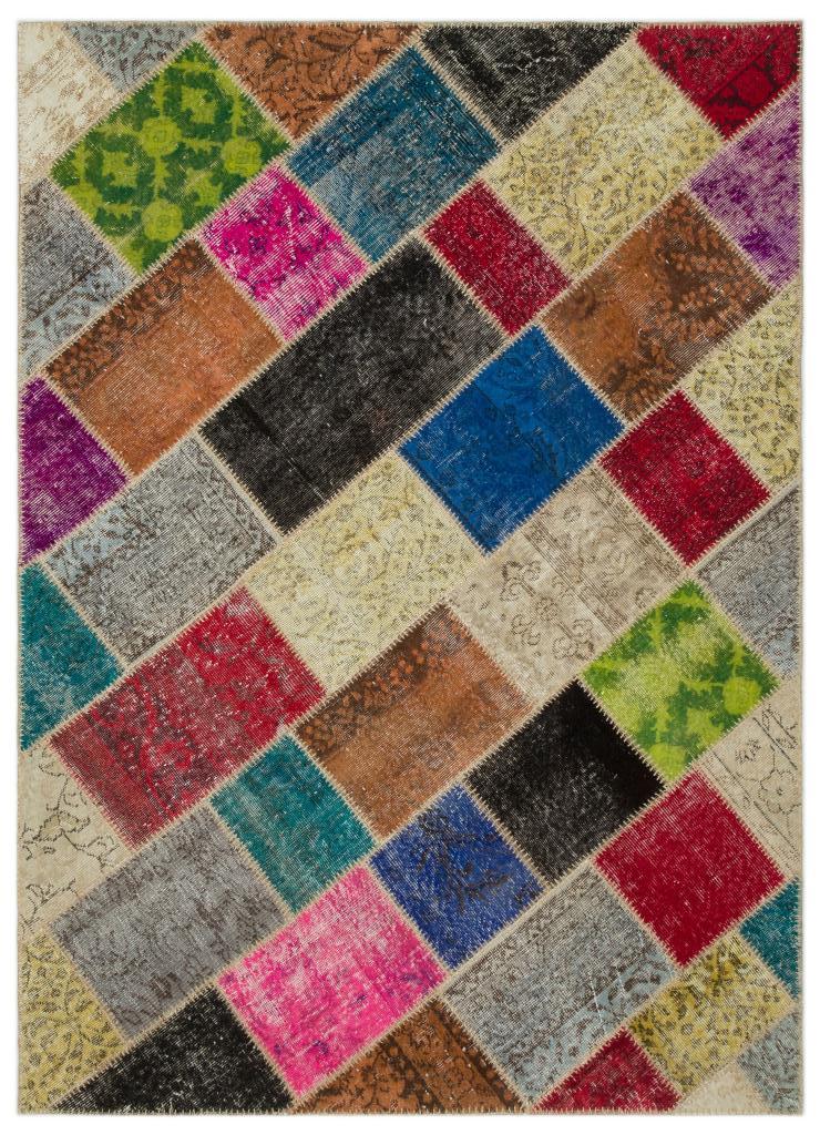 Apex Patchwork Unique Multi Naturel 22040 160 x 230 cm