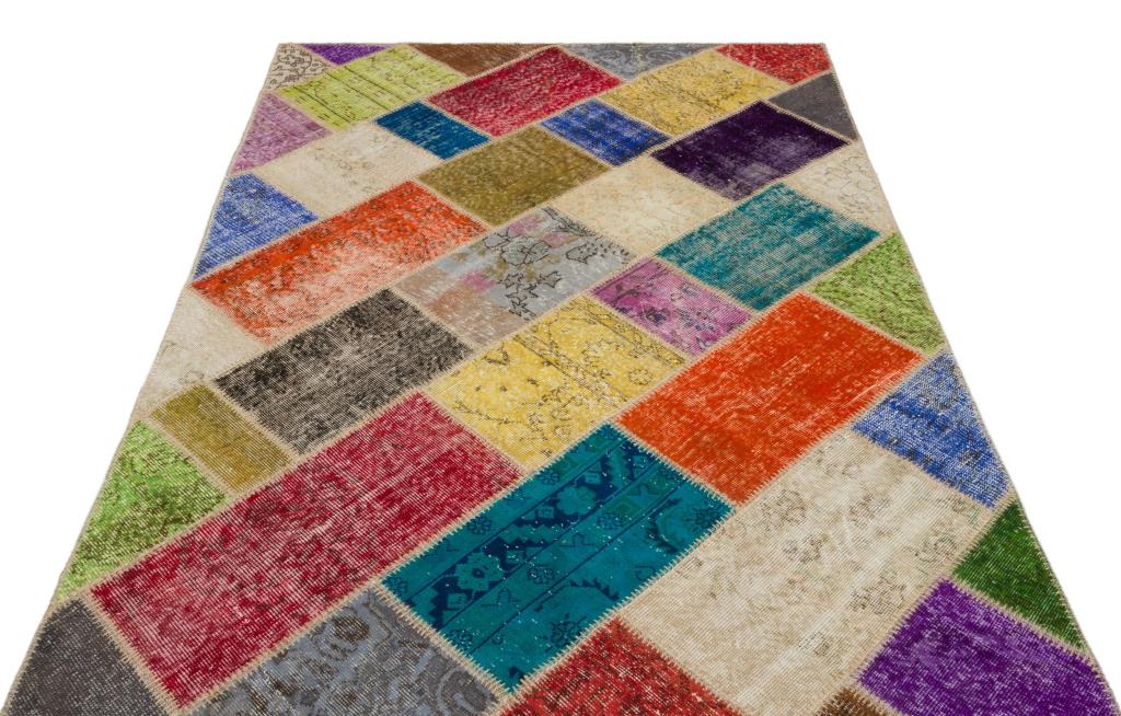 Apex Patchwork Unique Multi Naturel 22044 160 x 230 cm