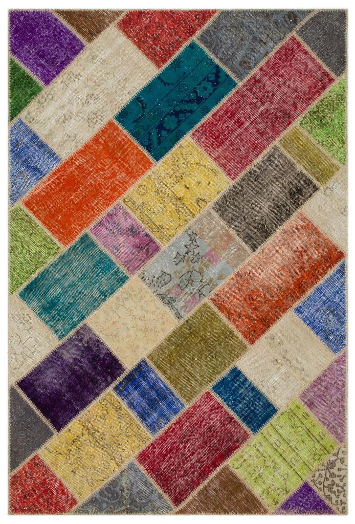 Apex Patchwork Unique Multi Naturel 22044 160 x 230 cm