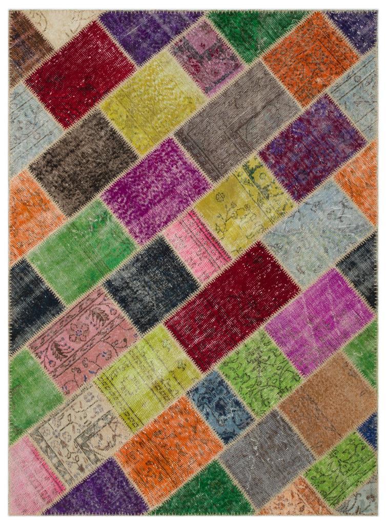 Apex Patchwork Unique Multi Naturel 22046 160 x 230 cm