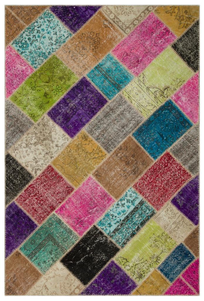 Apex Patchwork Unique Multi Naturel 22050 160 x 230 cm