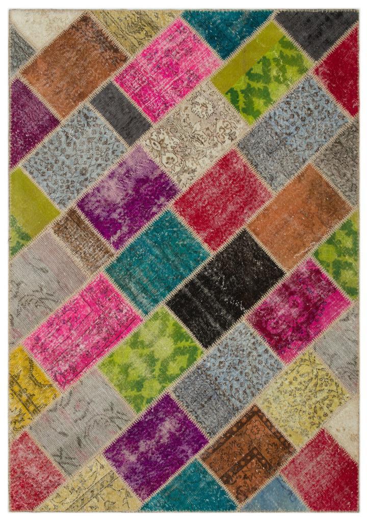Apex Patchwork Unique Multi Naturel 22057 160 x 230 cm