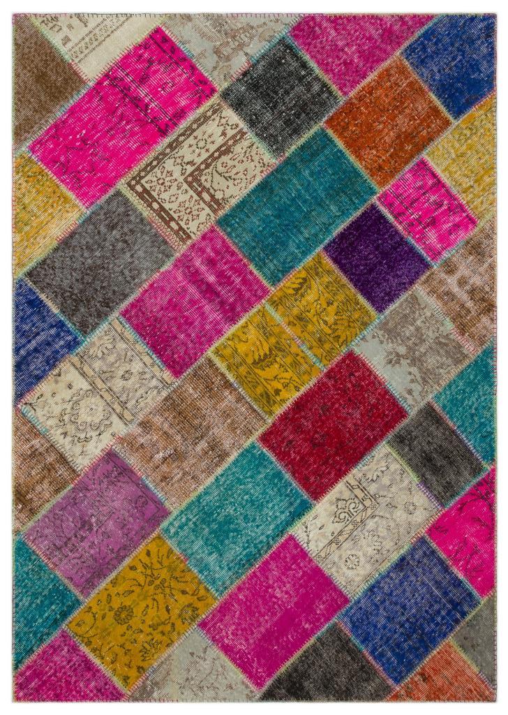 Apex Patchwork Unique Multi Naturel 22065 160 x 230 cm