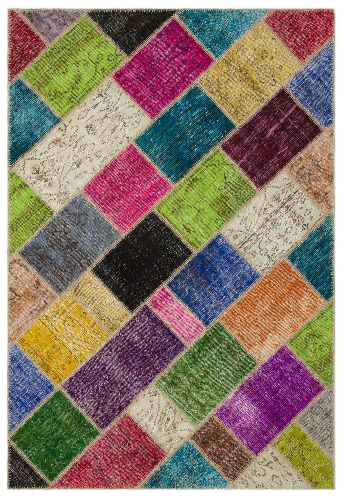 Apex Patchwork Unique Multi Naturel 22075 160 x 230 cm