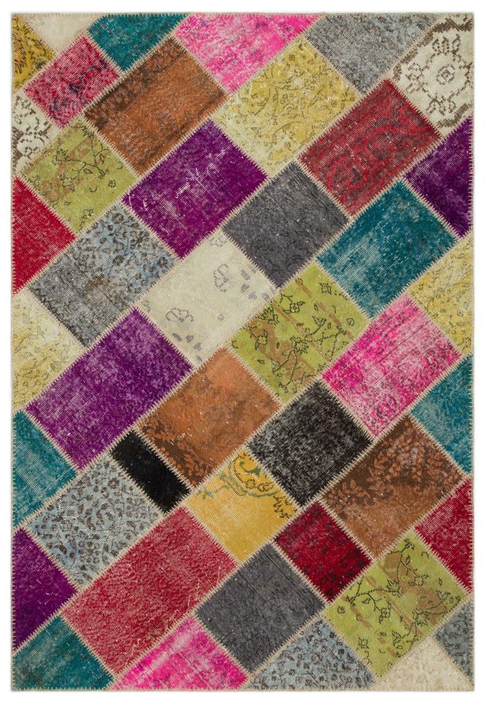 Apex Patchwork Unique Multi Naturel 22081 160 x 230 cm