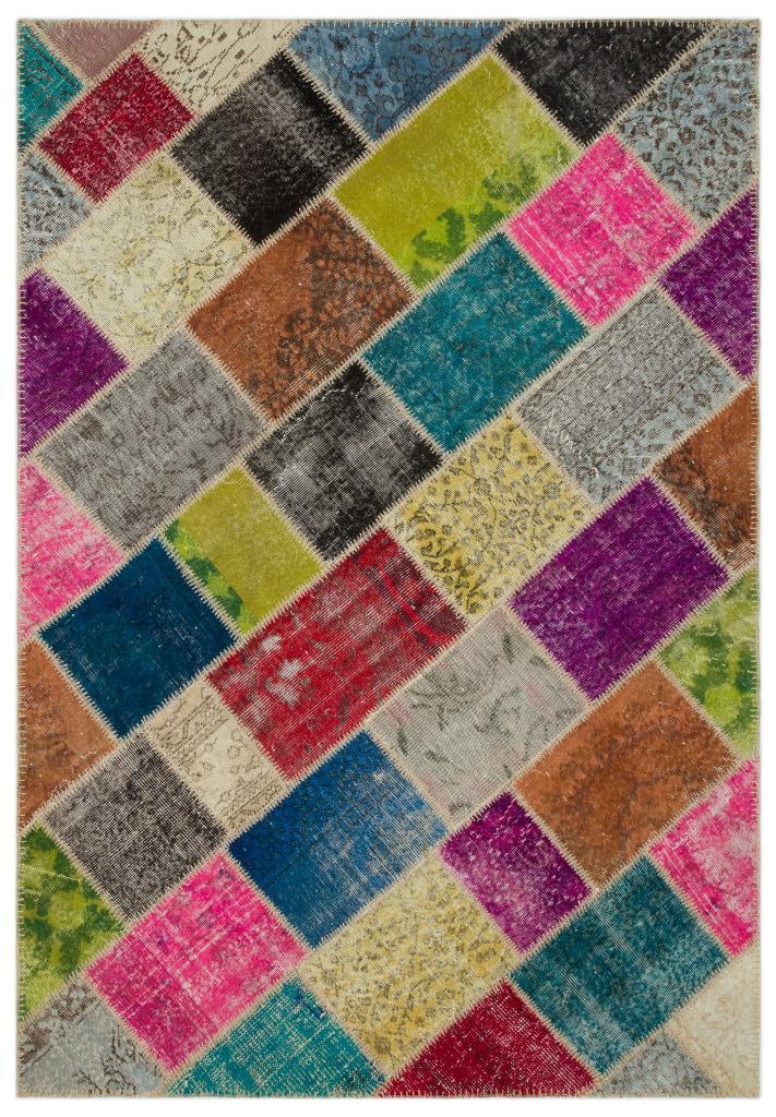 Apex Patchwork Unique Multi Naturel 22085 160 x 230 cm