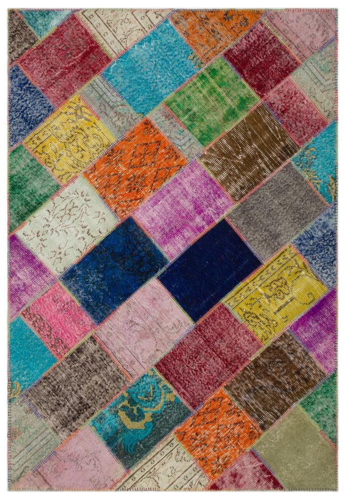 Apex Patchwork Unique Multi Naturel 22087 160 x 230 cm
