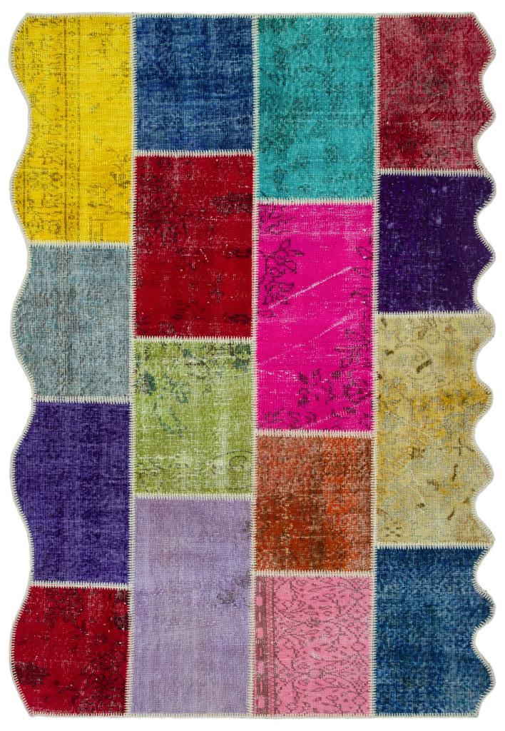 Apex Patchwork Unique Multi Naturel 24815 160 x 230 cm