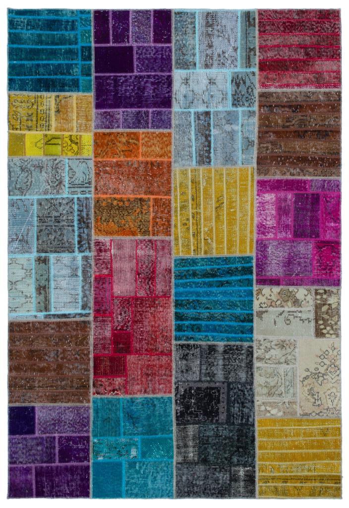Apex Patchwork Unique Multi Naturel 24857 160 x 230 cm
