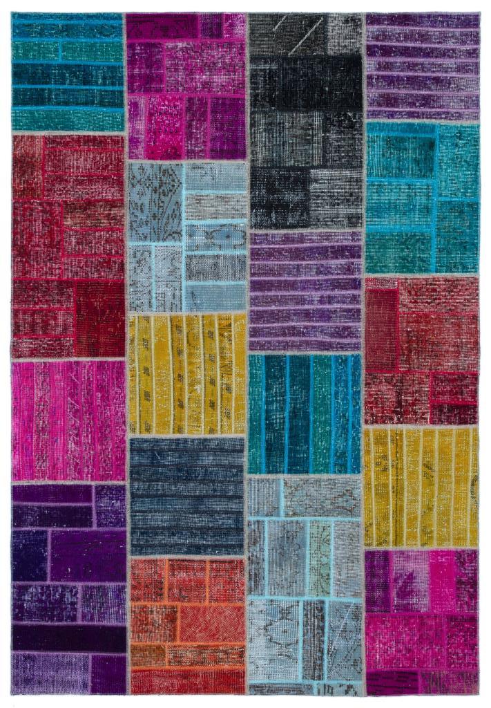 Apex Patchwork Unique Multi Naturel 24866 160 x 230 cm