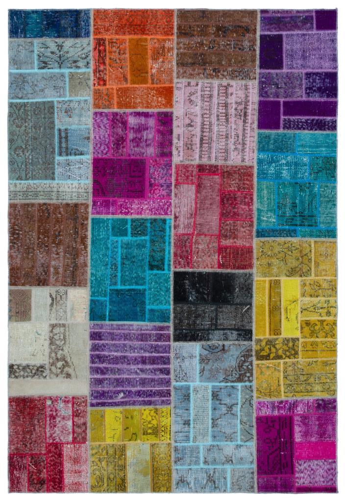 Apex Patchwork Unique Multi Naturel 24868 160 x 230 cm