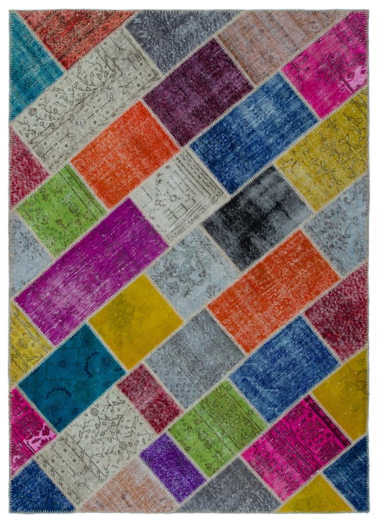 Apex Patchwork Unique Multi Naturel 24921 160 x 230 cm