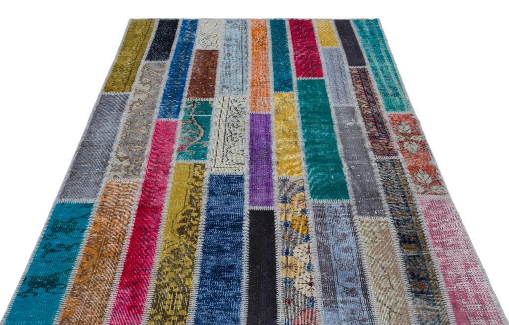 Apex Patchwork Unique Multi Naturel 25220 153 x 230 cm
