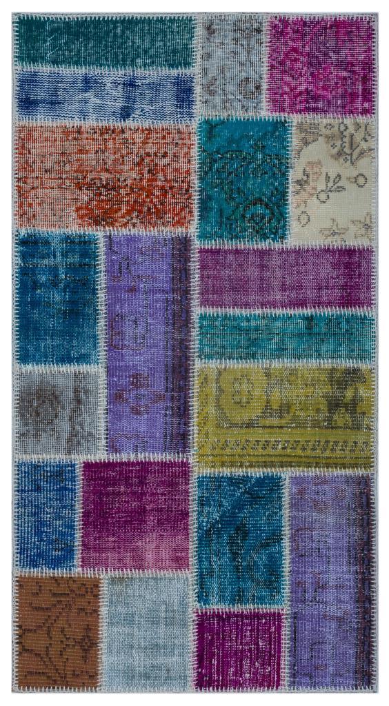 Apex Patchwork Unique Multi Naturel 25964 80 x 150 cm
