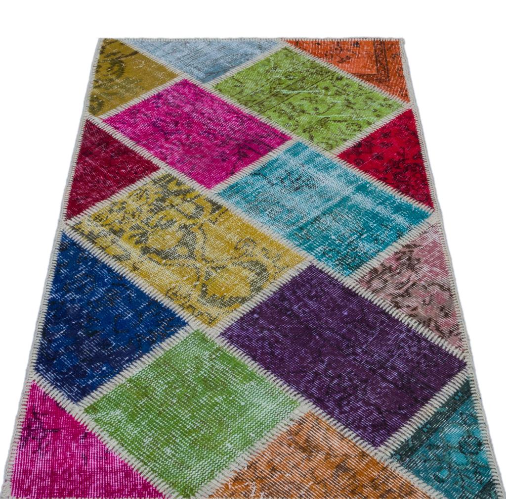 Apex Patchwork Unique Multi Naturel 25979 80 x 150 cm