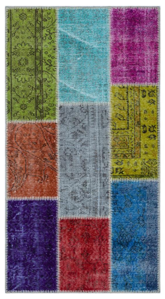 Apex Patchwork Unique Multi Naturel 26093 80 x 150 cm