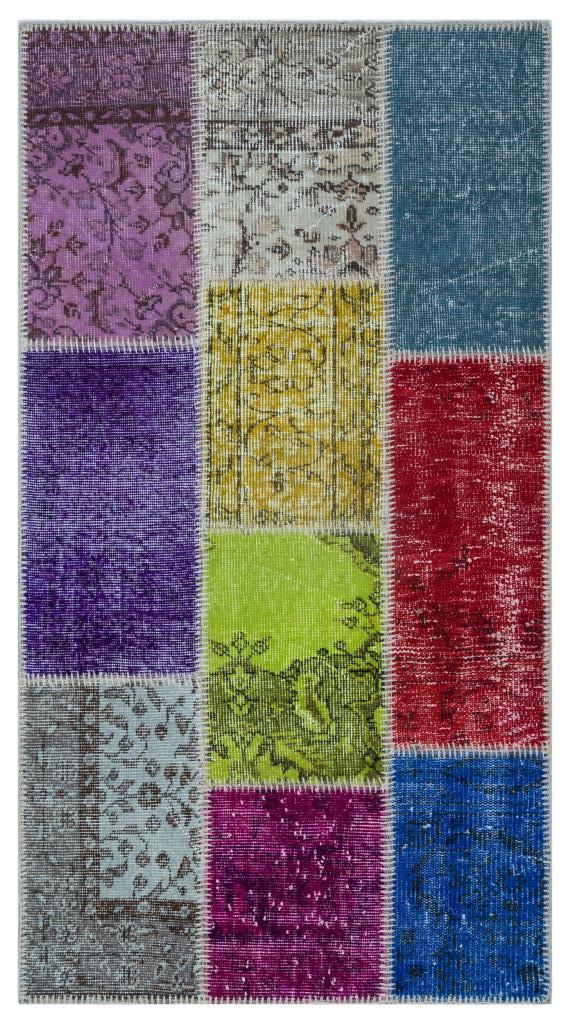Apex Patchwork Unique Multi Naturel 26165 80 x 150 cm