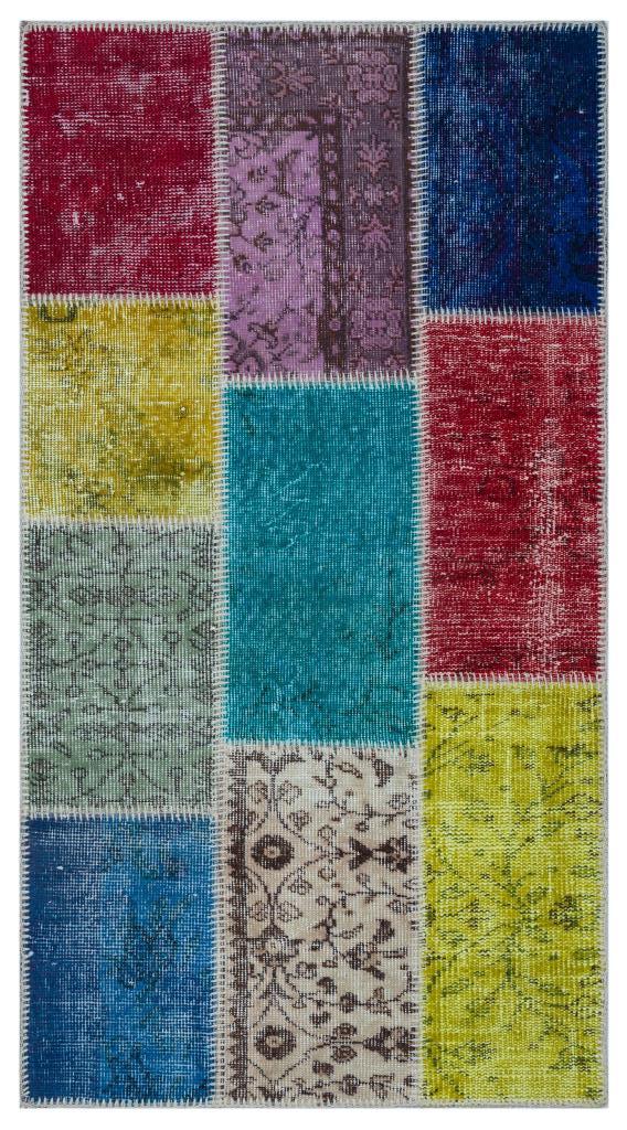 Apex Patchwork Unique Multi Naturel 26216 80 x 150 cm