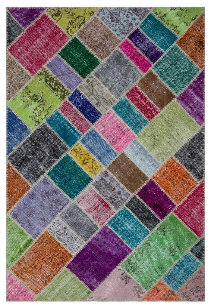 Apex Patchwork Unique Multi Naturel 26453 157 x 232 cm