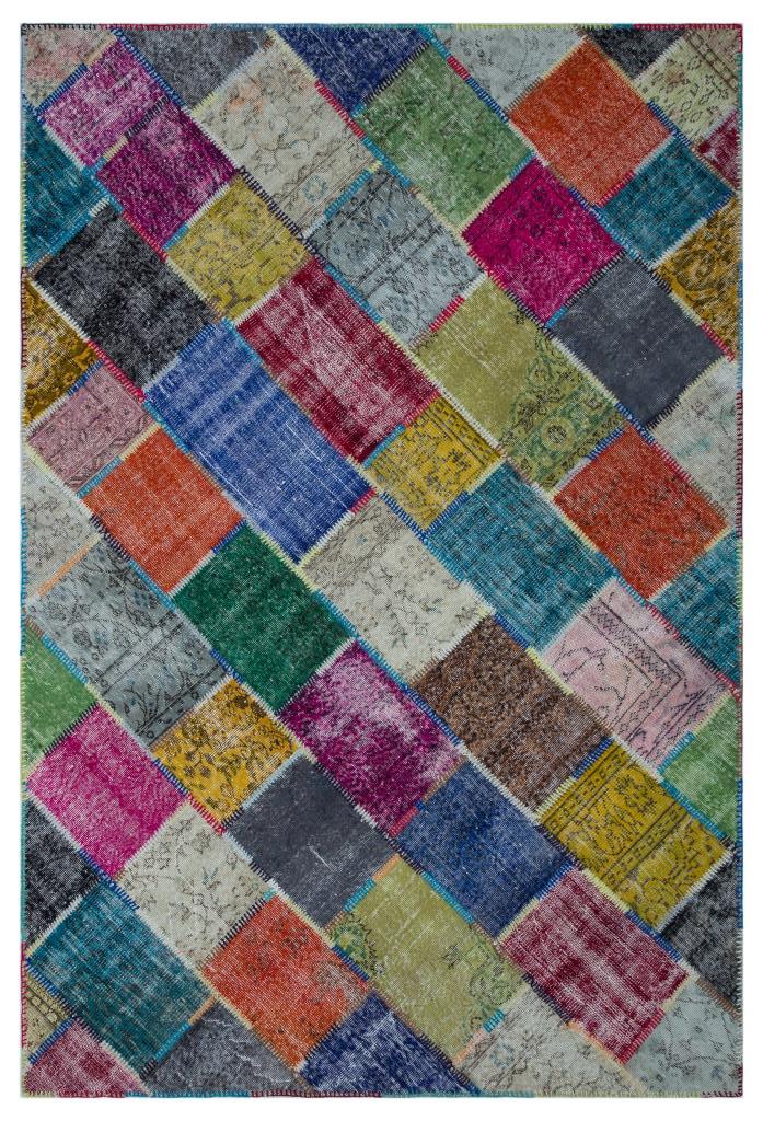 Apex Patchwork Unique Multi Naturel 26791 192 x 286 cm