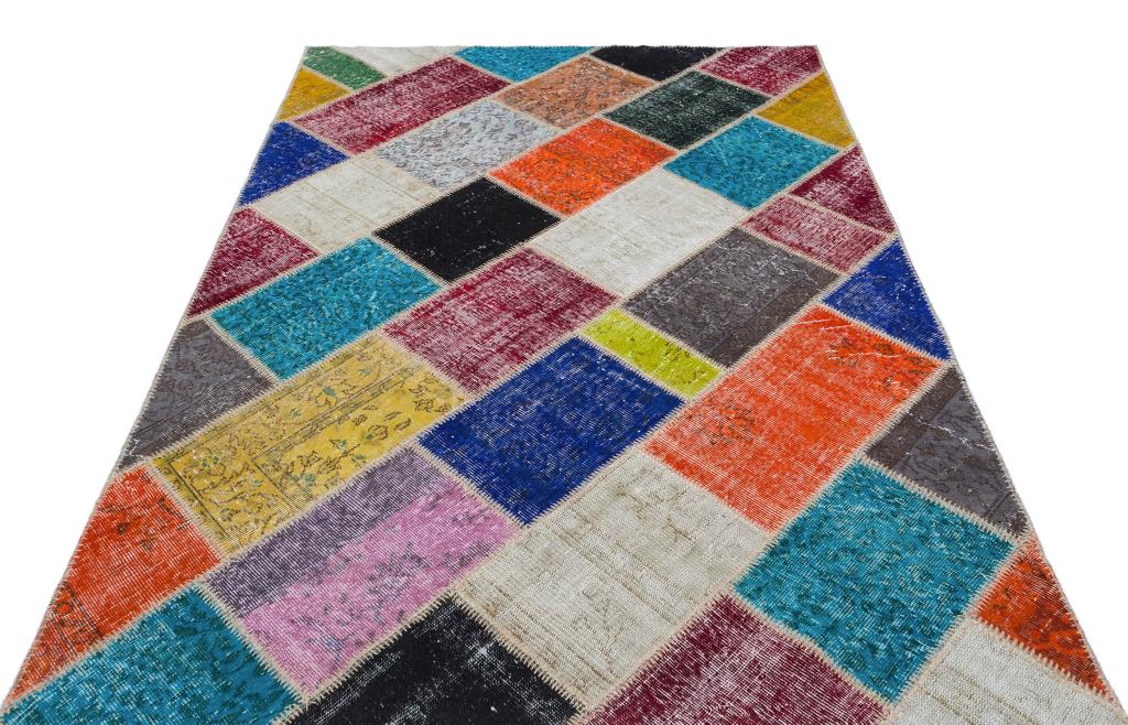 Apex Patchwork Unique Multi Naturel 29469 161 x 231 cm