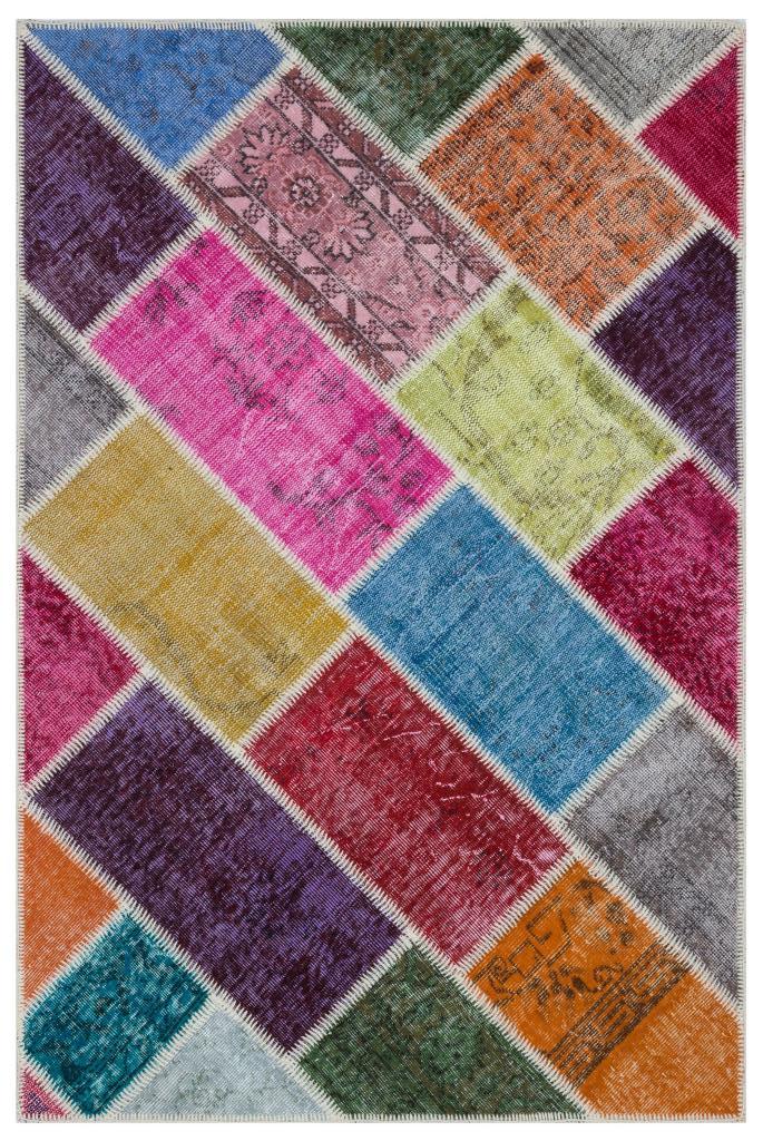 Apex Patchwork Unique Multi Naturel 31125 120 x 180 cm