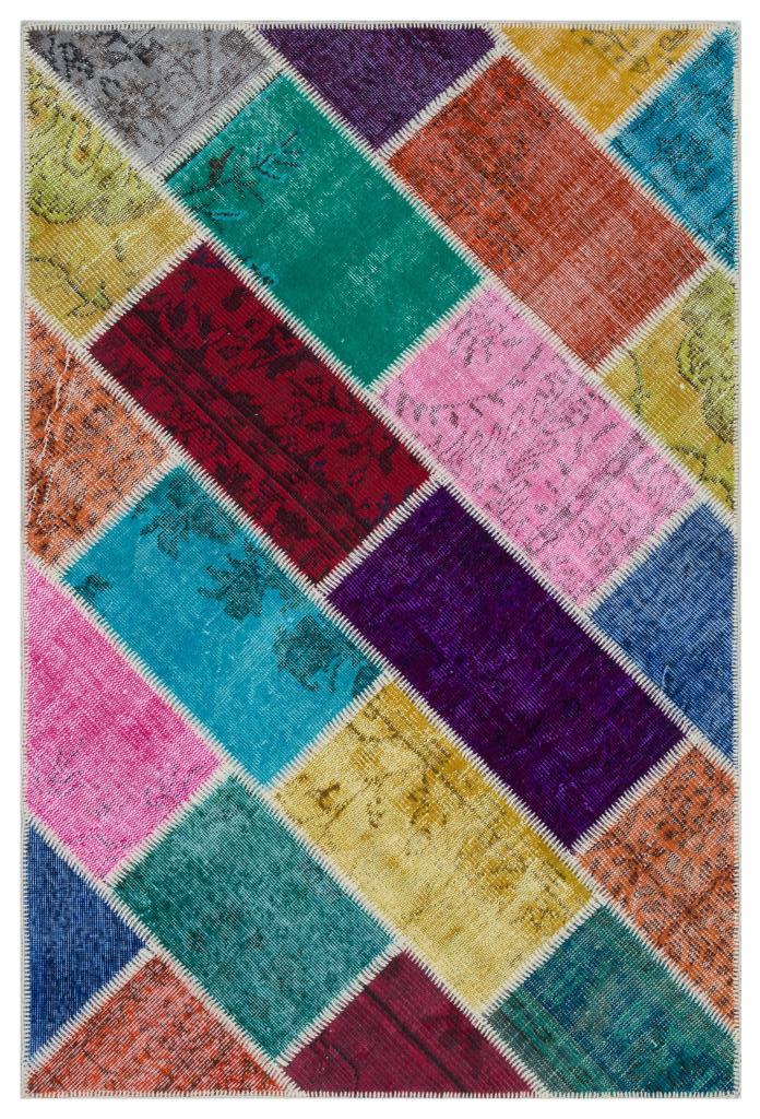 Apex Patchwork Unique Multi Naturel 31221 120 x 180 cm